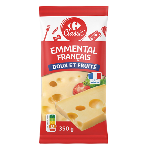 [3560071178215] CARREFOUR CLASSIC French Emmental 350 g