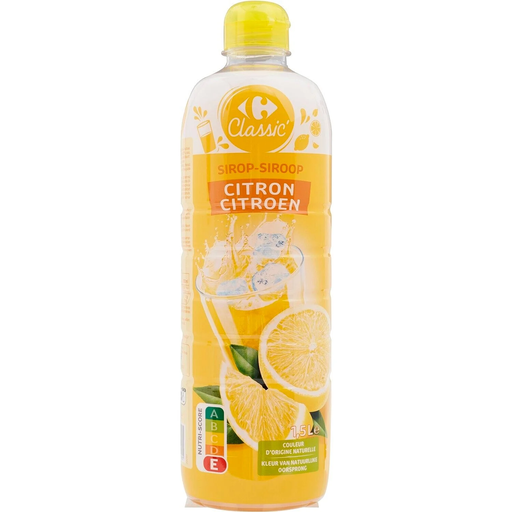 [3560071251161] CARREFOUR CLASSIC Lemon Syrup 1.5 L