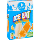CARREFOUR CLASSIC Glaces Bâtonnets à l'Eau Orange et Citron 415 g