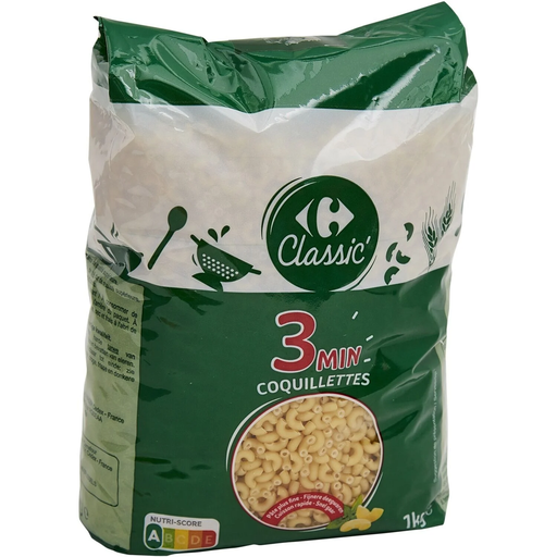 [3560071252991] CARREFOUR CLASSIC Shell Pasta 1 kg