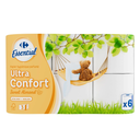 CARREFOUR Papel Higiénico Perfumado Almendra Dulce 6 rollos