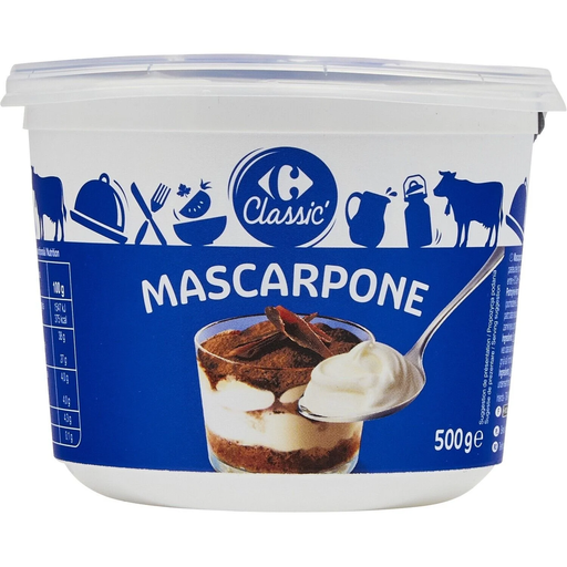 [3560071360849] CARREFOUR CLASSIC Mascarpone 500 g
