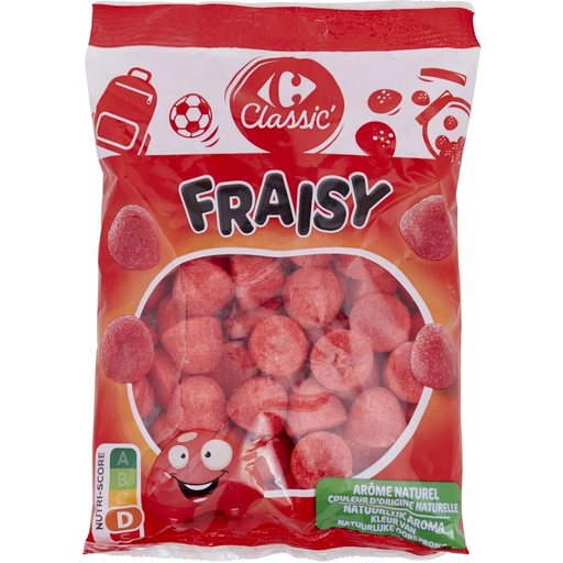 [3560071413453] CARREFOUR CLASSIC Bonbons Fraisy 300 g
