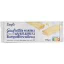 SIMPL Barquillos rellenos sabor vainilla 175 g