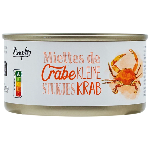 [3560071433093] SIMPL Crab Meat Crumbs 121 g