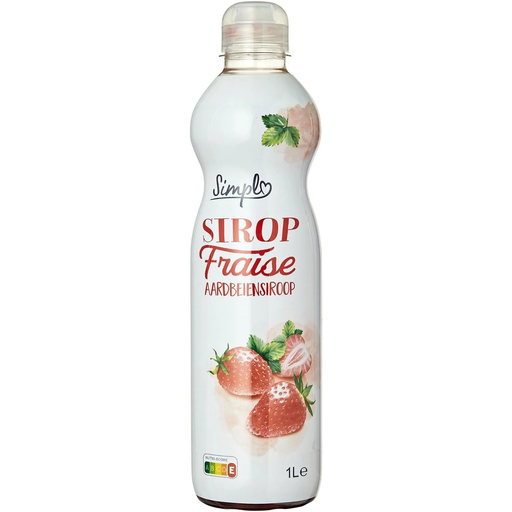 [3560071439781] SIMPL Strawberry Syrup 1 L
