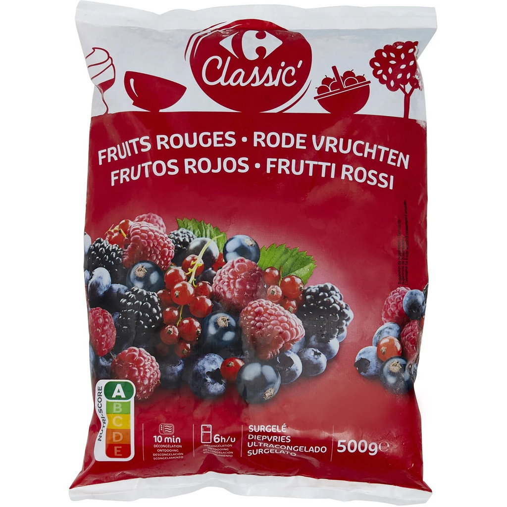 CARREFOUR CLASSIC Red Berries Mix 500 g