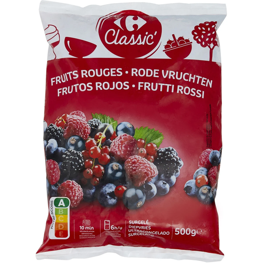 [3560071449018] CARREFOUR CLASSIC Mezcla de Frutos Rojos 500 g