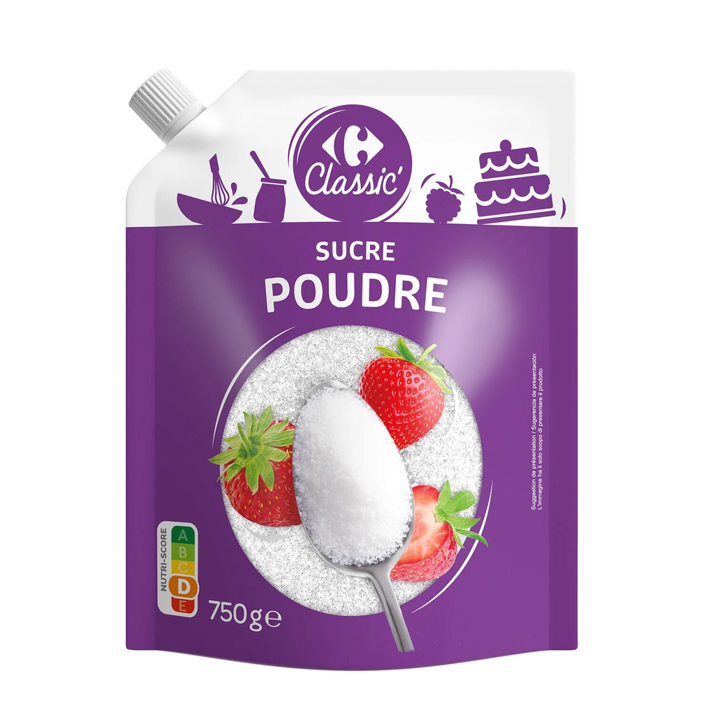 CARREFOUR CLASSIC Açúcar em Pó 750 g