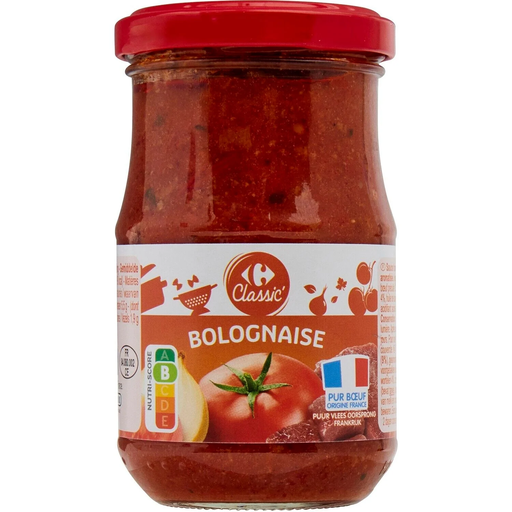 [3560071472757] CARREFOUR CLASSIC Molho à bolonhesa 190 g