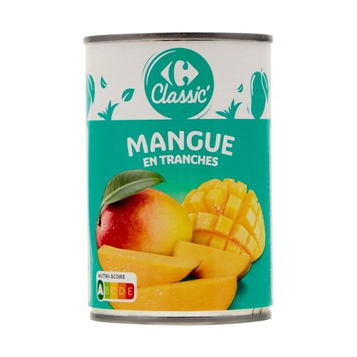 [3560071476403] CARREFOUR CLASSIC Mango en Rodajas en Almíbar 235 g