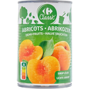 CARREFOUR CLASSIC Fruits au Sirop Abricots Demi-fruits 420 g