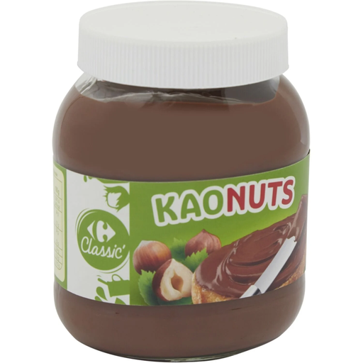 [3560071483296] CARREFOUR CLASSIC Pâte à Tartiner Noisettes 750 g