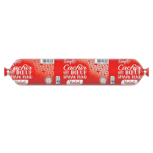 [3560071488239] SIMPL Halal Beef-Flavored Cachir 500 g