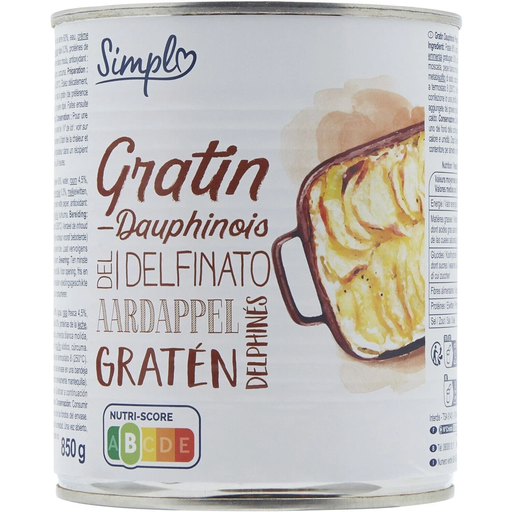 [3560071493882] SIMPL Gratinado de patatas 850 g