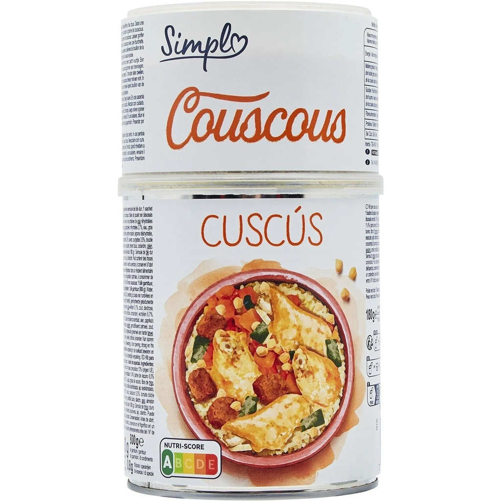 SIMPL Plato preparado cuscús 980 g