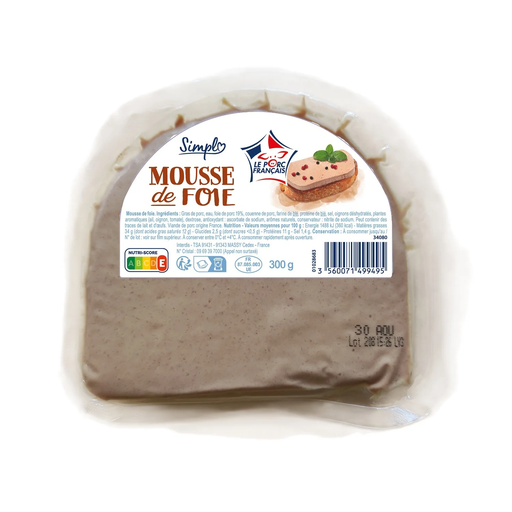 [3560071499495] SIMPL Liver Mousse 300 g
