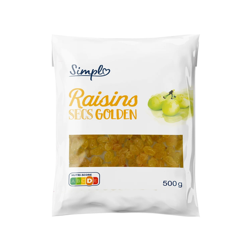 [3560071500603] SIMPL Golden Raisins 500 g