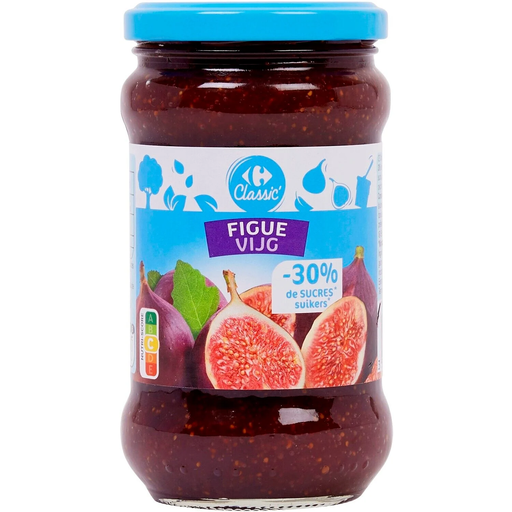 [3560071501631] CARREFOUR CLASSIC Confiture de figues allégée en sucres 340 g