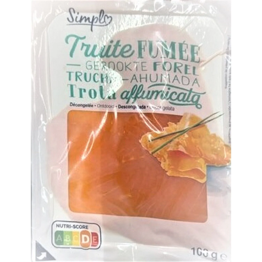[3560071509811] SIMPL Smoked Trout 100 g