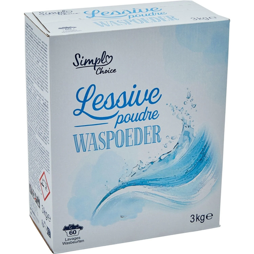 [3560071512538] SIMPL Detergente en polvo 3 kg