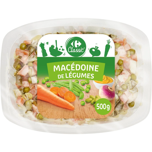 [3560071513412] CARREFOUR CLASSIC Vegetable Macedoine 500 g