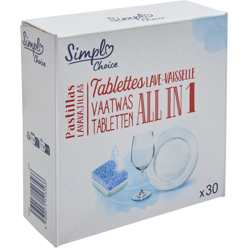 [3560071513566] SIMPL Pastillas lavavajillas 540 g