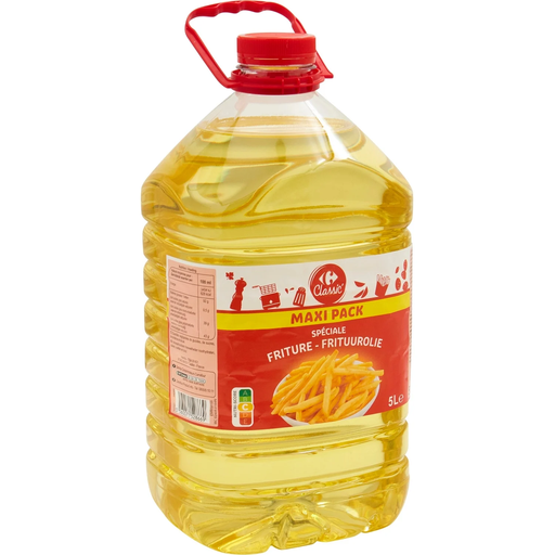 [3560071528669] CARREFOUR CLASSIC Vegetable oil for frying 5 L
