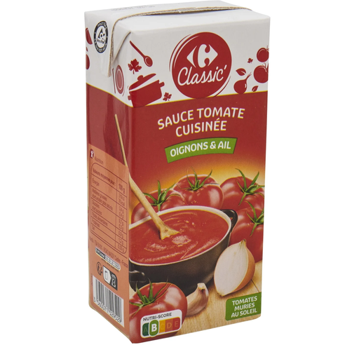 [3560071529529] CARREFOUR CLASSIC Molho de tomate cozinhado 400 g