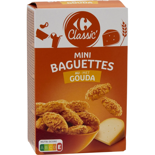[3560071535759] CARREFOUR CLASSIC Galletas de gouda 85 g