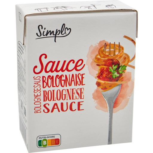 [3560071543464] SIMPL Molho à bolonhesa 390 g