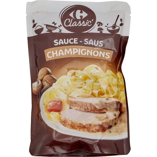 [3560071546137] CARREFOUR CLASSIC Sauce champignon 300 g