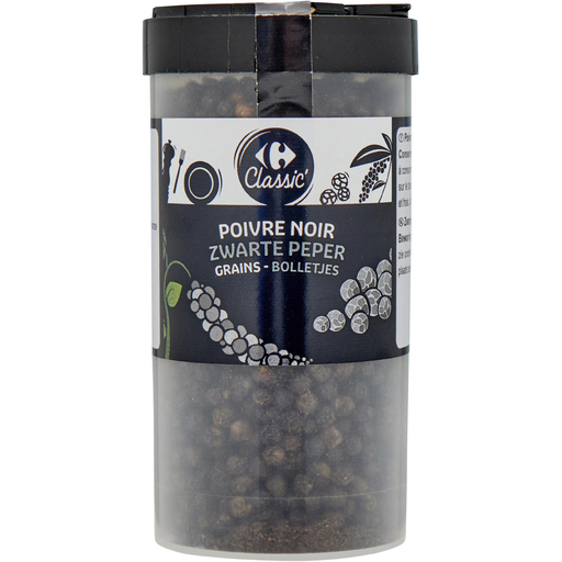 [3560071564308] CARREFOUR CLASSIC Pimenta Preta em Grão 90 g