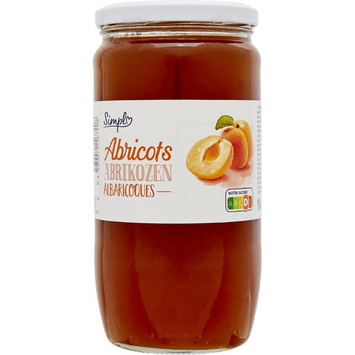 [3560071567408] SIMPL Confiture Abricots 1 kg