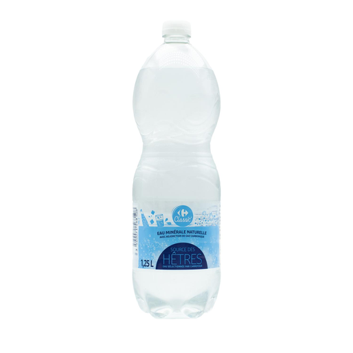 [3560071568108] CARREFOUR CLASSIC Natural Mineral Water Lightly Sparkling 1 L