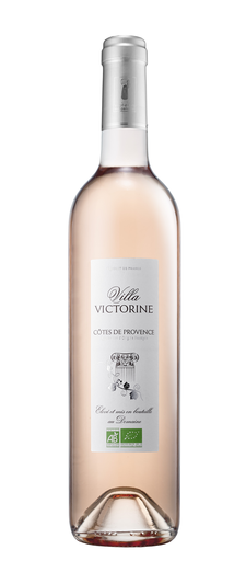 [3560320322161] VILLA VICTORINE BIO, 2025 Côtes de Provence AOP Rosé 75 cl