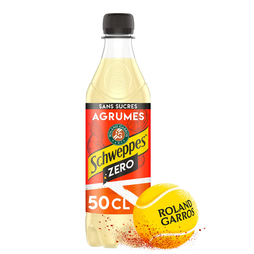 [3595801321081] SCHWEPPES Citrus flavored sparkling drink zero 0.5 L