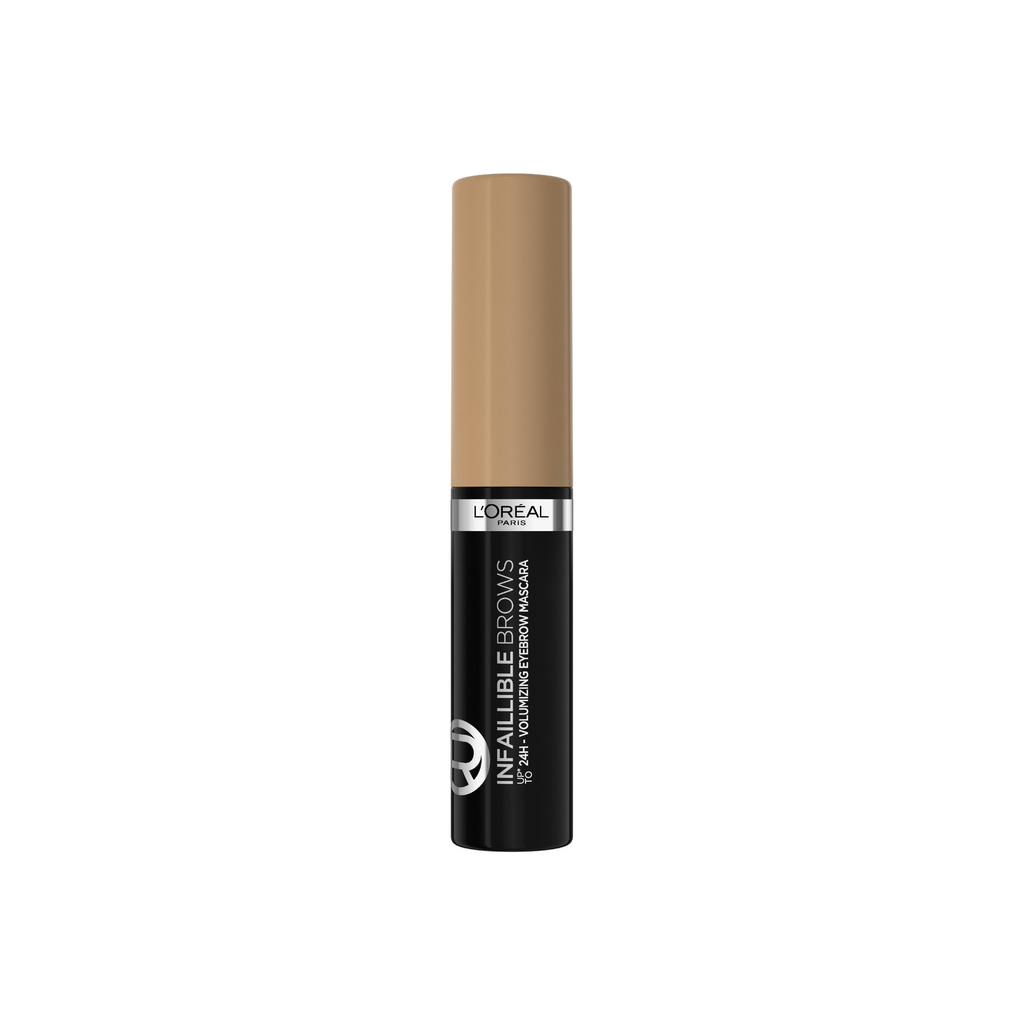 L'OREAL PARIS Máscara de Sobrancelhas Volumizadora Tonalidade Loiro (101) Plump & Set Brow Artist, a unidade