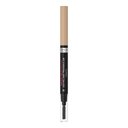 L'OREAL PARIS Lápiz de Cejas Infaillible Punta Triangular Tono Cool Blond (102) con Cepillo 1 pieza