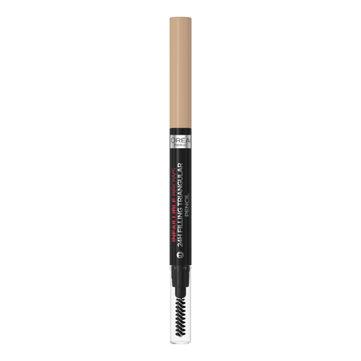 [3600524054601] L'OREAL PARIS Infaillible Brow Triangle Tip Pencil Cool Blond (102) with Brush 1 piece