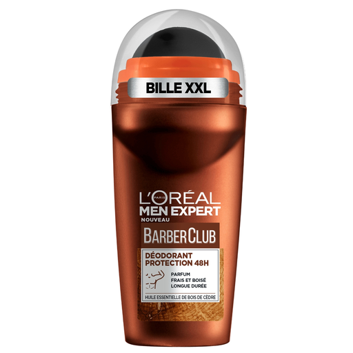 [3600524076702] MEN EXPERT Desodorante Roll-On Barber Club Aceite Esencial de Cedro 50ml