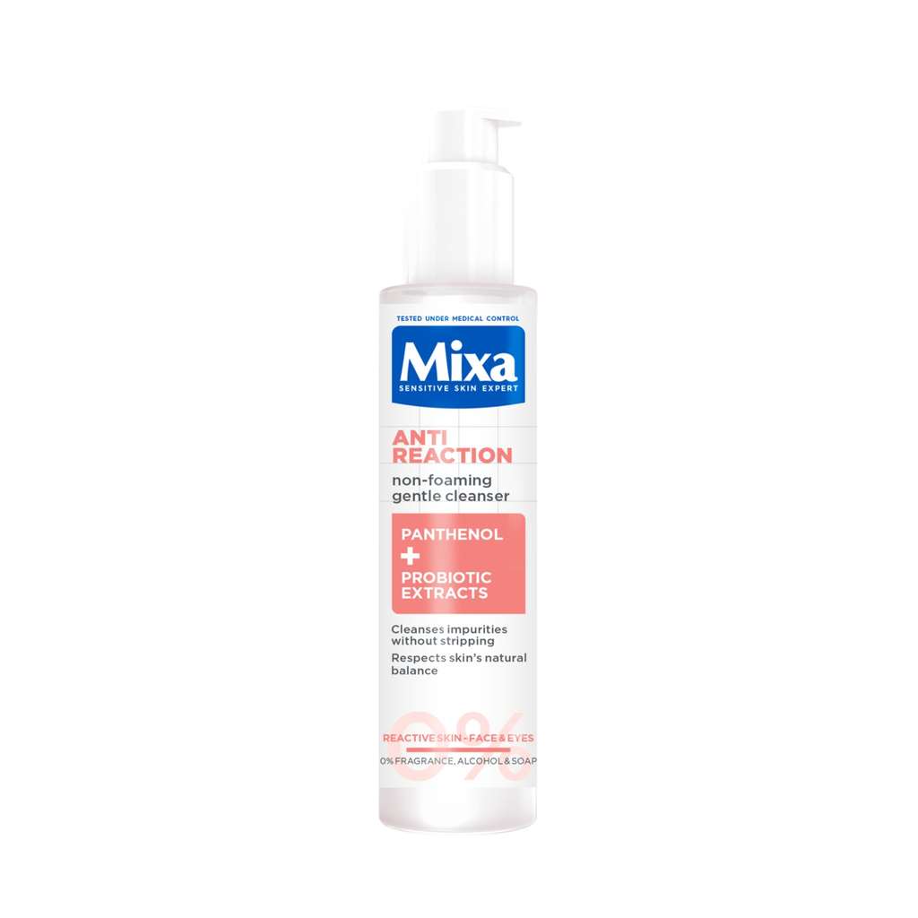 MIXA Anti-réactions Nettoyant doux non moussant peaux réactives 150 ml