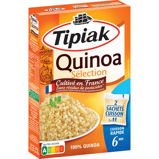 [3600900021906] TIPIAK Quinoa selection quick cook 6min 200g