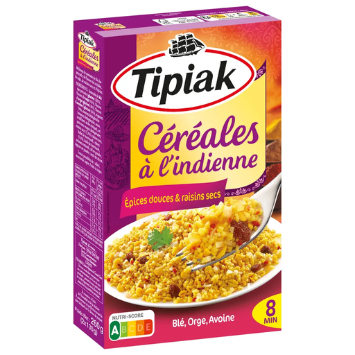 [3600900022828] TIPIAK Indian-Style Cereals 2 x 130 g