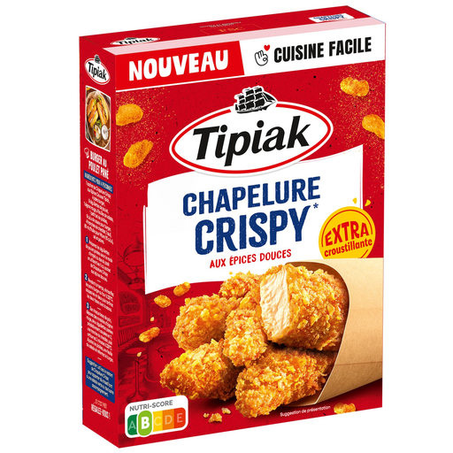 [3600900023467] TIPIAK Chapelure crispy aux épices douces 2 sachets de 100 g