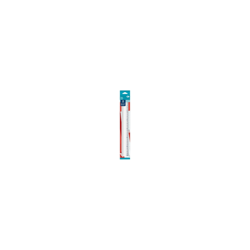 [3608143853148] CARREFOUR Regla plana 30cm aluminio