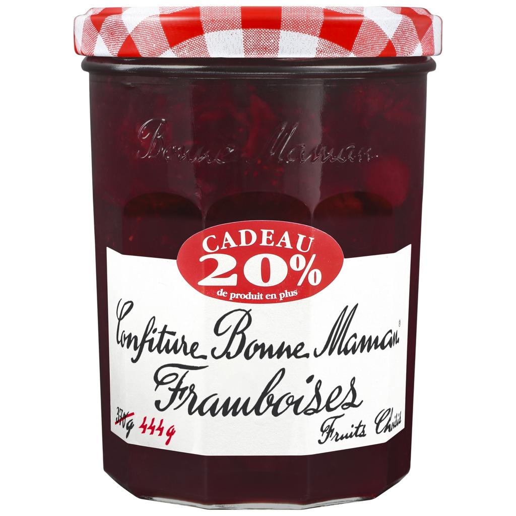 BONNE MAMAN Confiture de framboises 444 g