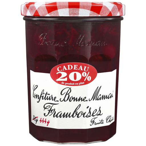 [3608580001065] BONNE MAMAN Compota de framboesa 444 g