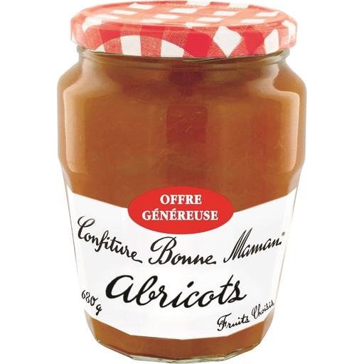 [3608580002536] BONNE MAMAN Confiture d'abricots 680 g
