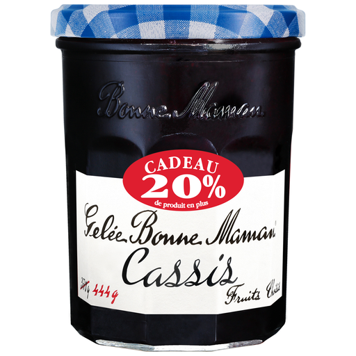 [3608580002604] BONNE MAMAN Gelée de Cassis 370 g